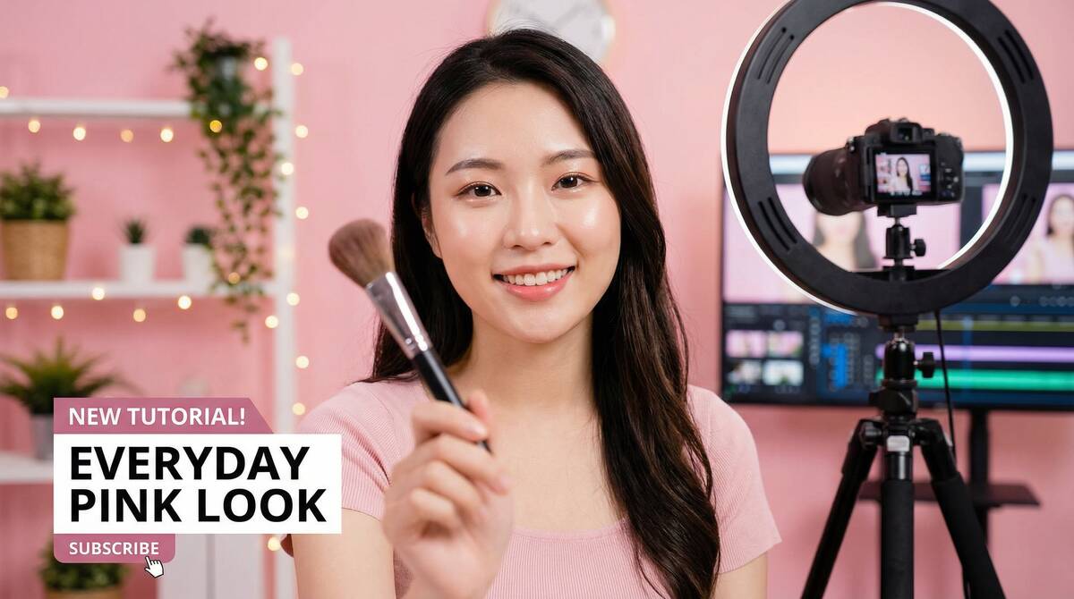 韩漫美妆视频教程